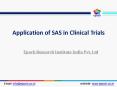 Learn Clinical SAS Programming : Epoch Research Institute PowerPoint PPT Presentation
