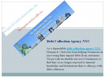 Debt Collection and Medical Collection Agency New York