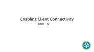Enabling Client Connectivity - office365 - infochola