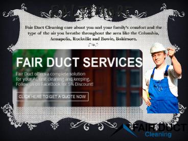 Air Duct Cleaning Bel Air