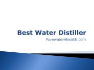 Best Water Distiller- Water Dispenser