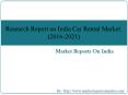 Research Report on India Car Rental Market: (2016- 2021) PowerPoint PPT Presentation