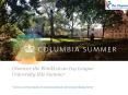 Webinar on Summer Programmes in Columbia University – The Chopras