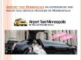 Airport taxi Minneapolis's Presentation PowerPoint PPT Presentation