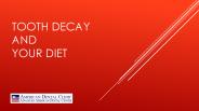 tooth decay and diet