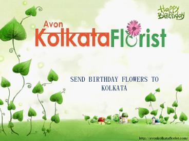 Birthday Flowers Delivery in Kolkata