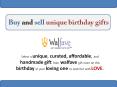 Buy and sell unique birthday gifts for her – Walfave