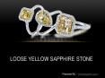 Loose Yellow Sapphire Stone