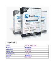 Push Leads Review