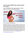 Laila O Laila Full HD Video Song Download Free Online PowerPoint PPT Presentation