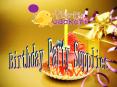 Birthday Party Supplies PowerPoint PPT Presentation