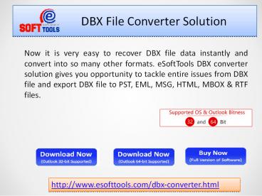 DBX Converter