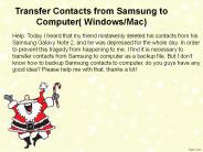 how to transfer contacts from samsung to pc
