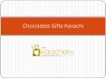Chocolates Gifts PowerPoint PPT Presentation