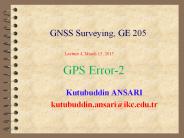 GPS Error-2