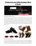 Myshoestyle.com | My Shoe Style Designer Shoes PowerPoint PPT Presentation
