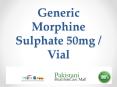 Generic Morphine Sulphate 50mg Vial PowerPoint PPT Presentation