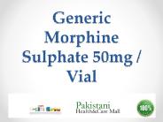 Generic Morphine Sulphate 50mg Vial