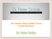 10 Celebs Who Suffer From Lyme Disease
