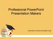Professional PowerPoint Presentation Makers