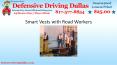 Smart vests with road workers PowerPoint PPT Presentation