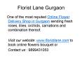 Online Bouquet Delivery in Gurgaon | Roses | Flower Store- Florist Lane PowerPoint PPT Presentation