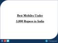 Best Mobiles under 5,000 Rupees in India