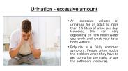 Urination - excessive amount