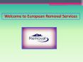 Removals to Germany | European Removals Services PowerPoint PPT Presentation