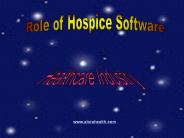 Role of Hospice Software in Healthcare Industry