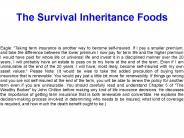 Survival and Success, No Time For Rest