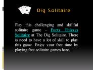 Play Forty Thieves Solitaire Free