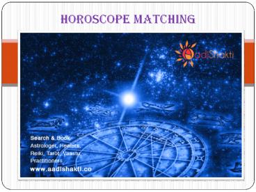 Horoscope Matching | Kundali Matching