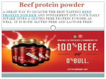 Beef protein powder, Best tasting iso whey protein, Best fat burning supplement