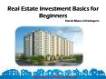 Real Estate Investment Basics for Beginners PowerPoint PPT Presentation