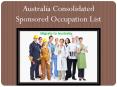 Australia Consolidated Sponsored Occupation List PowerPoint PPT Presentation