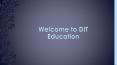 diteducation PowerPoint PPT Presentation