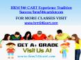 HRM 546 CART Experience Tradition Success/hrm546cartdotcom PowerPoint PPT Presentation