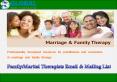 FamilyMarital Therapists Email & Mailing List