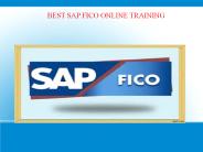 best sap fico online training