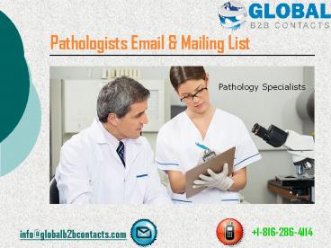 Pathalogy Email & Mailing List