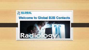 Radiology Email & Mailing List