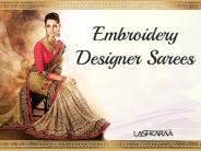 Embroidery designer sarees