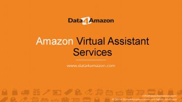 Amazon Virtual Assistant Services