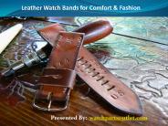 Leather Watch Bands for Comfort & Fashion