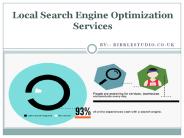 Local Search Engine Optimization Services