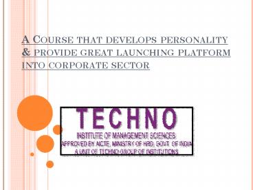 BBA College in Lucknow