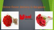Flower delivery in Bangalore