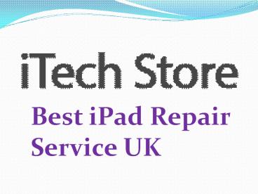 ipad repair