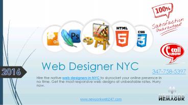 web designers in NYC